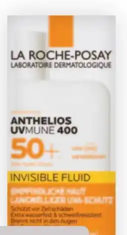 Bipa La Roche-Posay Anthelios Invisible Fluid Uvmune 400 LSF 50+ Angebot