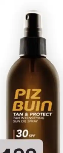 Bipa Piz Buin Sonnenölspray Tan & Protect LSF 30 Angebot