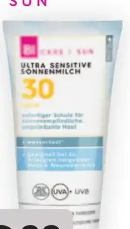 Bipa Bi Care Sun Ultra Sensitive Sonnenmilch LSF 30 Angebot