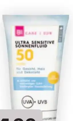 Bipa Bi Care Sun Sonnenfluid Ultra Sensitive LSF 50+ Angebot