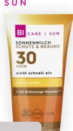 Bipa Bi Care Sun Sonnenmilch Schutz & Bräune LSF 30 Angebot