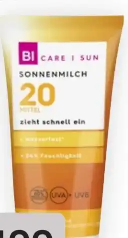 Bipa Bi Care Sun Sonnenmilch LSF 20 Angebot