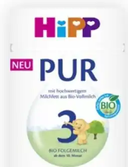 Bipa Hipp Bio Folgemilch Angebot