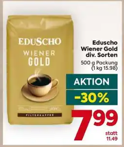 Billa Eduscho Wiener Gold div. Sorten Angebot