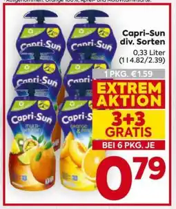 Billa Capri-Sun div. Sorten Angebot