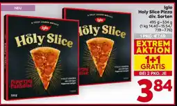 Billa Iglo Holy Slice Pizza div. Sorten Angebot