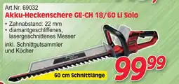 Zgonc Akku-Heckenschere GE-CH 18/60 Li Solo Angebot