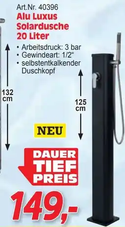 Zgonc Alu Luxus Solardusche Angebot