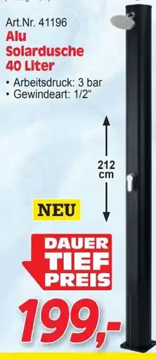 Zgonc Alu Solardusche Angebot