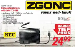 Zgonc Endoskopkamera mit Licht TX-386 Angebot
