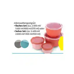 Hofer Aufbewahrungsschüsseln-Set HOFER Angebot