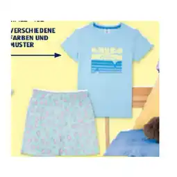 Hofer Kinder-Sommerpyjama versch. Farben und Muster HOFER Angebot