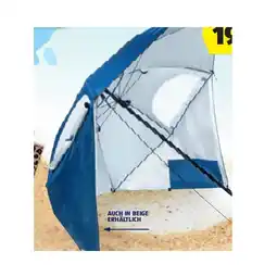 Hofer 2in1 Strand Sonnenschirm HOFER Angebot