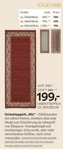 XXXLutz Orientteppich Angebot