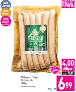 Sutterlüty Metzgerei Broger Grillwürstle Angebot