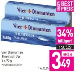 Sutterlüty Vier Diamanten Thunfisch 3er Angebot