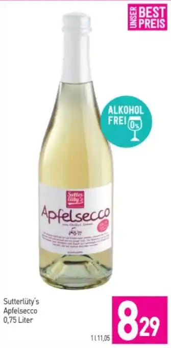 Sutterlüty Sutterlüty's Apfelsecco Angebot