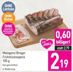 Sutterlüty Metzgerei Broger Frühstücksspeck Angebot