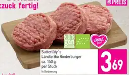 Sutterlüty Sutterlüty's Ländle Bio Rinderburger Angebot