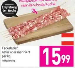 Sutterlüty Fackelspieẞ natur oder mariniert Angebot