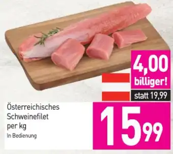 Sutterlüty Österreichisches Schweinefilet Angebot