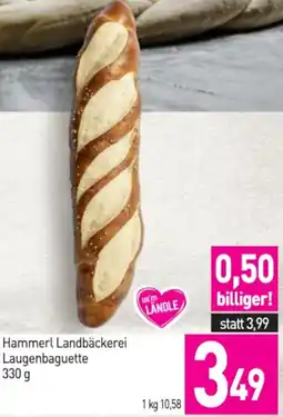 Sutterlüty Hammerl Landbäckerei Laugenbaguette Angebot
