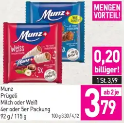 Sutterlüty Munz Prügeli Milch oder Weiß Angebot