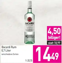 Sutterlüty Bacardi Rum Angebot