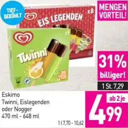 Sutterlüty Eskimo Twinni, Eislegenden oder Nogger Angebot