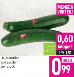 Sutterlüty Ja! Natürlich Bio Zucchini Angebot