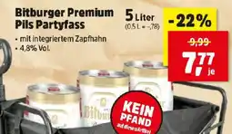 Thomas Philipps Bitburger Premium Pils Partyfass Angebot