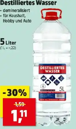 Thomas Philipps Destilliertes Wasser Angebot