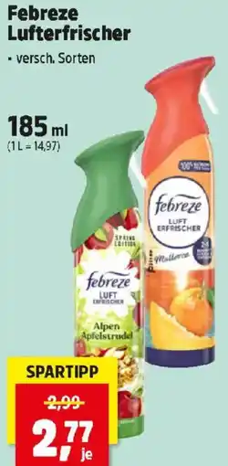 Thomas Philipps Febreze Lufterfrischer Angebot