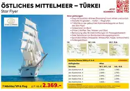 Billa Reisen Östliches mittelmeer - türkei star flyer Angebot