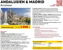 Billa Reisen ANDALUSIEN & MADRID Rundreise Angebot