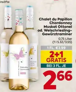 Billa Chalet du Papillon Chardonnay Muskat Ottonel od. Welschriesling-Gewürztraminer Angebot