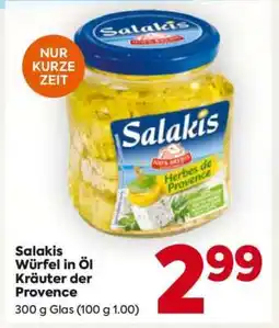 Billa Salakis Würfel in Öl Kräuter der Provence Angebot