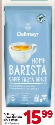 Billa Dallmayr Home Barista div. Sorten Angebot
