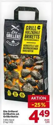 Billa Die Grillerei Grillkohle od. Grillbriketts Angebot