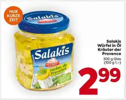 Billa Salakis Würfel in Öl Kräuter der Provence Angebot