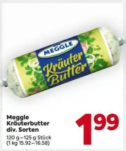 Billa Meggle Kräuterbutter div. Sorten Angebot