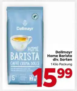 Billa Dallmayr Home Barista div. Sorten Angebot
