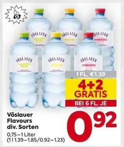 Billa Vöslauer Flavours div. Sorten Angebot