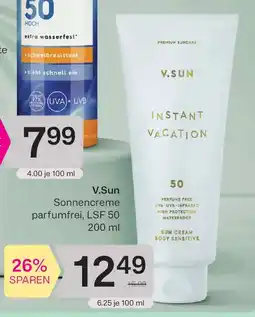 Bipa Face cream lsf 50 parfumfrei Angebot