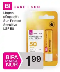 Bipa Lippen- pflegestift Sun Protect Sensitive LSF 50 Angebot