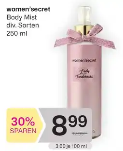 Bipa Lady Tenderness Bodymist Angebot