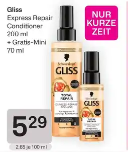 Bipa Gliss Express Repair Conditioner Angebot