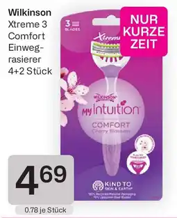 Bipa Wilkinson Xtreme 3 Comfort Einweg- rasierer Angebot