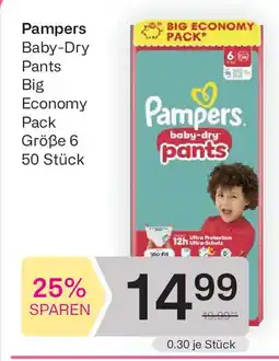Bipa Pampers Baby-Dry Pants Big Economy Angebot