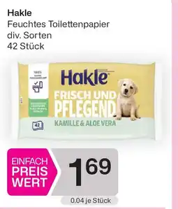 Bipa Hakle Feuchtes Toilettenpapier Angebot
